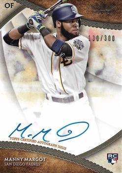 2017 Topps Tier One - Break Out Autographs #BOA-MM Manny Margot Front