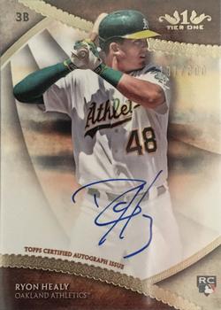 2017 Topps Tier One - Break Out Autographs #BOA-RHA Ryon Healy Front
