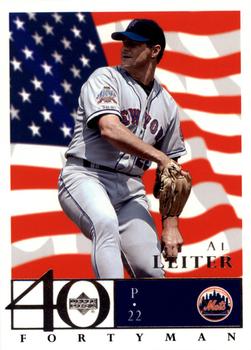 2003 Upper Deck 40-Man - Red White and Blue #614 Al Leiter Front
