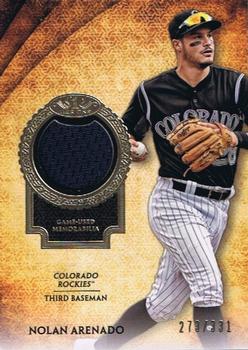 2017 Topps Tier One - Tier One Relics #T1R-NA Nolan Arenado Front