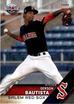 2017 Choice Salem Red Sox #2 Gerson Bautista Front