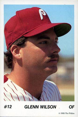 1985 Tastykake Philadelphia Phillies #NNO Glenn Wilson Front