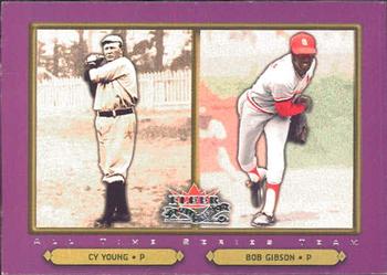 2002 Fleer Fall Classic #98 Cy Young / Bob Gibson Front