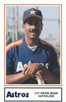 1989 Lennox Houston Astros #5 Kevin Bass Front