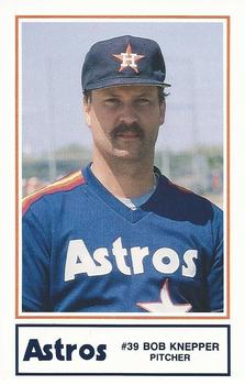 1989 Lennox Houston Astros #10 Bob Knepper Front