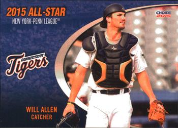 2015 Choice New York-Penn League All-Stars #38 Will Allen Front