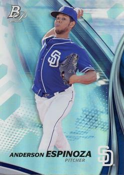 2017 Bowman Platinum - Top Prospects #TP-AE Anderson Espinoza Front