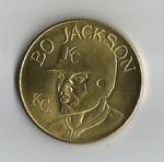 1990 Bandai Sport Star Collector Coins #NNO Bo Jackson Front