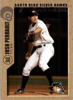 2005 Grandstand South Bend Silver Hawks #NNO Josh Perrault Front