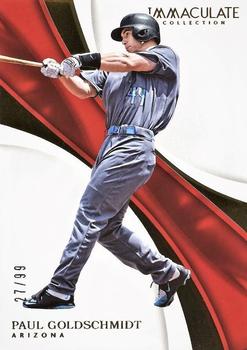 2017 Panini Immaculate Collection #29 Paul Goldschmidt Front