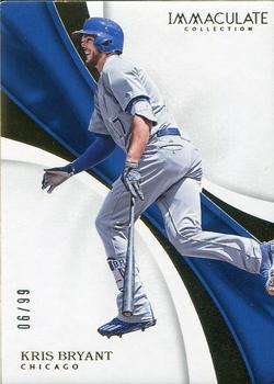 2017 Panini Immaculate Collection #40 Kris Bryant Front