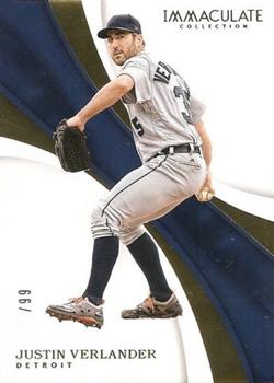 2017 Panini Immaculate Collection #57 Justin Verlander Front