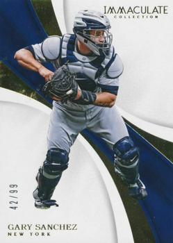 2017 Panini Immaculate Collection #77 Gary Sanchez Front