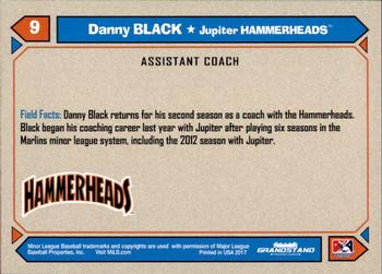 2017 Grandstand Jupiter Hammerheads #NNO Danny Black Back