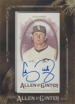 2017 Topps Allen & Ginter - Mini Framed Baseball Autographs #MA-CFU Carson Fulmer Front