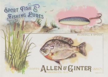 2017 Topps Allen & Ginter - Sport Fish & Fishing Lures #SFL-3 Bluegill Front