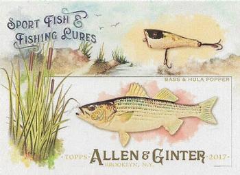2017 Topps Allen & Ginter - Sport Fish & Fishing Lures #SFL-4 Bass Front