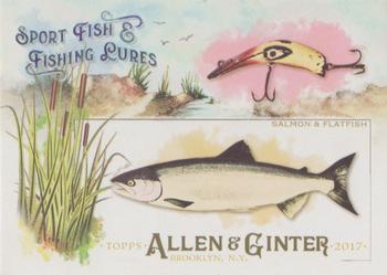 2017 Topps Allen & Ginter - Sport Fish & Fishing Lures #SFL-5 Salmon Front