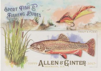 2017 Topps Allen & Ginter - Sport Fish & Fishing Lures #SFL-7 Trout Front