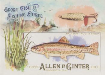 2017 Topps Allen & Ginter - Sport Fish & Fishing Lures #SFL-8 Rainbow Trout Front