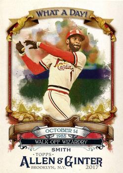 2017 Topps Allen & Ginter - What a Day! #WAD-54 Ozzie Smith Front