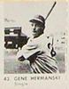 1950 Baseball Stars Strip Cards (R423) #43 Gene Hermanski Front