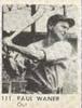 1950 Baseball Stars Strip Cards (R423) #111 Paul Waner Front