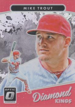 2017 Donruss Optic - Holo #13 Mike Trout Front