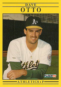 1991 Fleer #20 Dave Otto Front