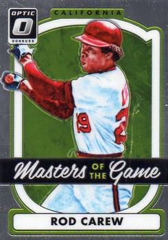 2017 Donruss Optic - Masters of the Game #MG10 Rod Carew Front