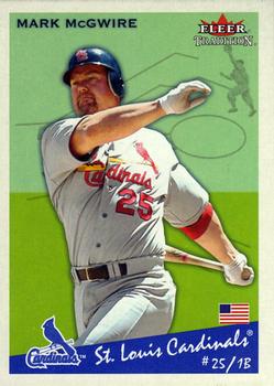 2002 Fleer Tradition #177 Mark McGwire Front