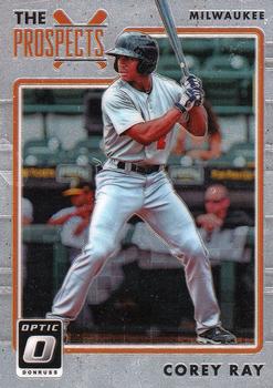 2017 Donruss Optic - The Prospects #TP13 Corey Ray Front