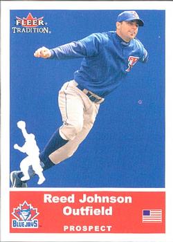 2002 Fleer Tradition Update #U5 Reed Johnson Front