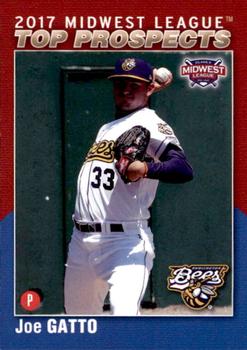 2017 Choice Midwest League Top Prospects #06 Joe Gatto Front