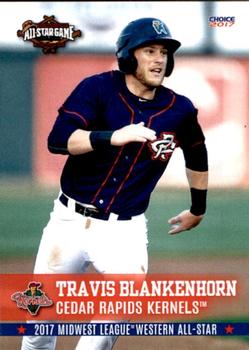 2017 Choice Midwest League All-Stars #41 Travis Blankenhorn Front