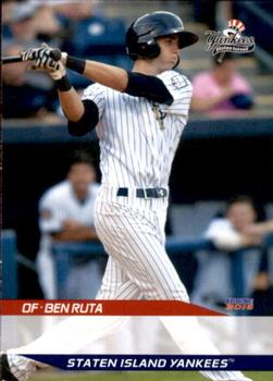 2016 Choice Staten Island Yankees #28 Ben Ruta Front