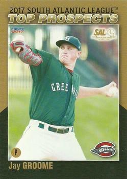 2017 Choice South Atlantic League Top Prospects #13 Jay Groome Front