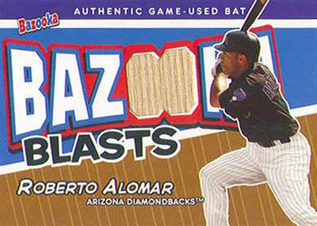 2004 Bazooka - Blasts Bat Relics #BB-RA Roberto Alomar Front