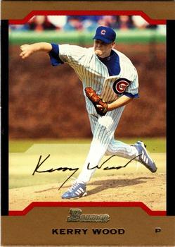 2004 Bowman - Gold #12 Kerry Wood Front