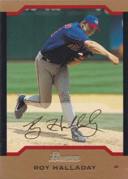 2004 Bowman - Gold #144 Roy Halladay Front