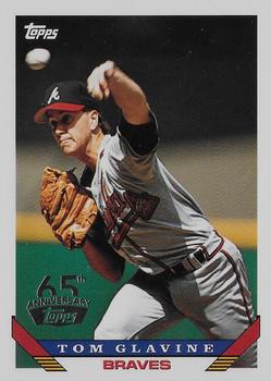 2016 Topps - 65th Anniversary Buybacks Silver Stamp #280 Tom Glavine Front