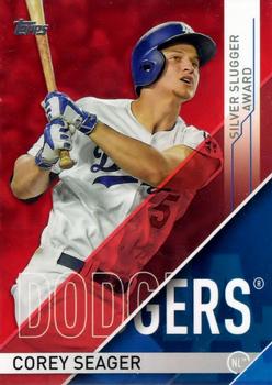 2017 Topps - Silver Slugger Awards Red #SS-10 Corey Seager Front