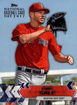 2017 Topps National Baseball Card Day #6 Chris Sale Front