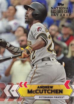 2017 Topps National Baseball Card Day #18 Andrew McCutchen Front