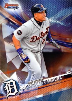 2017 Bowman's Best #23 Miguel Cabrera Front