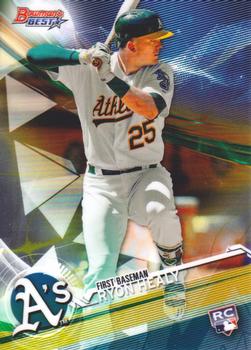 2017 Bowman's Best #58 Ryon Healy Front