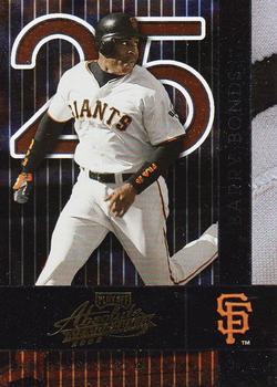 2002 Playoff Absolute Memorabilia #124 Barry Bonds Front