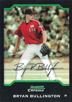 2004 Bowman Draft Picks & Prospects - Chrome Refractors #BDP124 Bryan Bullington Front