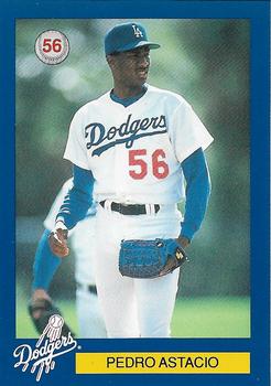 1994 Los Angeles Dodgers Police #NNO Pedro Astacio Front