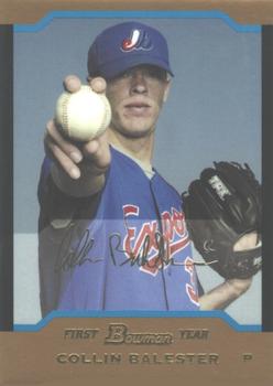 2004 Bowman Draft Picks & Prospects - Gold #BDP47 Collin Balester Front